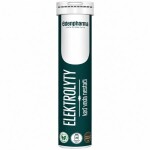 EDENPharma ELEKTROLYTY šumivé tablety príchuť pomaranč 20 ks