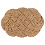 Ib Laursen Rohožka z kokosového vlákna Ocean Oval Braided