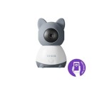 Teslá Smart Camera Baby B250 bielo-šedá / detská bezpečnostná kamera / 2k / IR LED 10m / 2-cestné audio / microSD / Wi-Fi (TSL-CAM-B250)