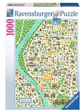 Ravensburger Sevilla na mape