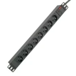 Roline 19" PDU pre rozvádzače 8x 2300W / verzia UTE / IEC320 C14 M 2 m (19.07.1626)