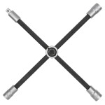 Kľúč na kolesá s posuvným kĺbom pre autá, 1/2"x17x19x21mm KS Tools 518.1154; 518.1154