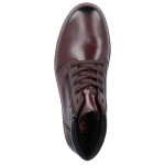 Pohodlné zateplené kožené čižmy Rieker M RKR625 brown 42