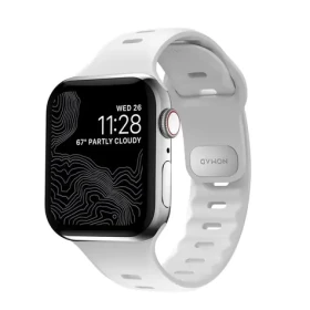 Nomad Sport Slim remienok pre Apple Watch 7 (45 amp; 44 amp; 42 mm) ML biela (NM01147985)