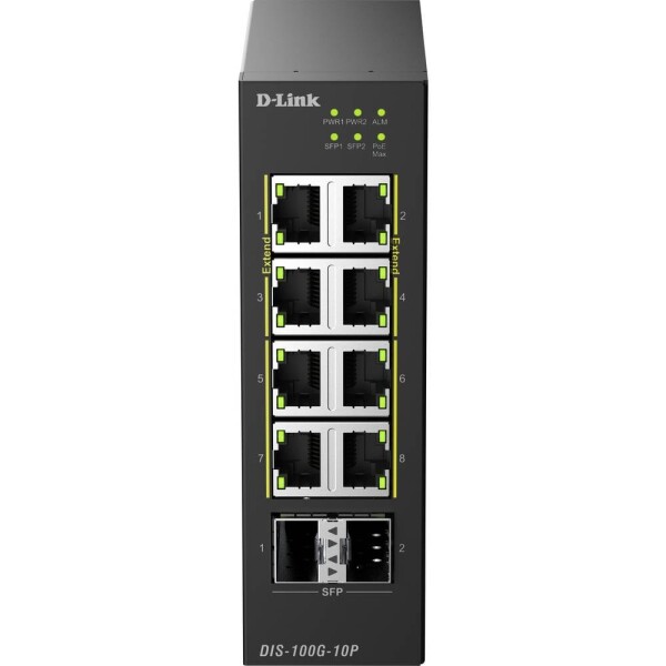 D-Link sieťový switch RJ45 20 GBit/s; DIS-100G-10P
