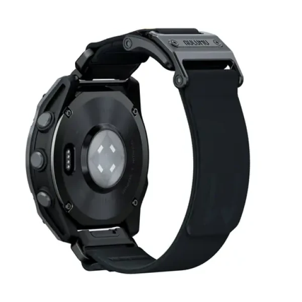 Aulumu C11 Mag-Buckle Slim Remienok pre Garmin Watch (QuickFit 22mm), čierna pracka, čierny remienok (6975941661662)