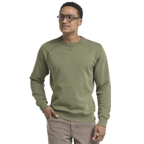 Bushman Pánska mikina Banjul, zelená XXXL