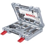 Bosch 2608P00236 105-dielna súprava vrtákov a skrutkovacích hrotov Premium X-Line