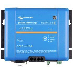 Victron Energy nabíjačka olovených akumulátorov Phoenix Smart IP43 Charger 12/30 (3) 120-240V Nabíjací prúd (max.) 30 A; PSC123053095
