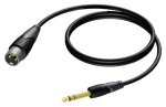 Procab CLA724/3 XLR(M) - Jack 6,3 mm(M) / Audio kábel / Stereo / 3 m (1KPCL070)