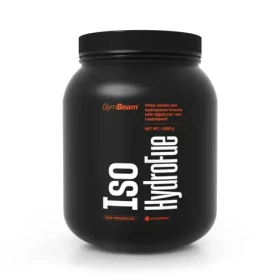 Iso HydroFue srvátkový proteín - GymBeam (jahoda, 1000 g) (115195-3-1000g-strawberry)