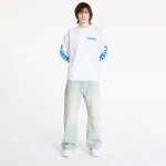 Tričko PLEASURES Impact Staff Long Sleeve T-Shirt White M