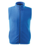 Ďalšia fleecová vesta unisex azure blue XS