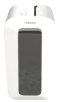 Fellowes LX 65 biela / Skartovač / 10 listov 70g papiera / krížový rez 4x40 mm / 22 l (100110076)