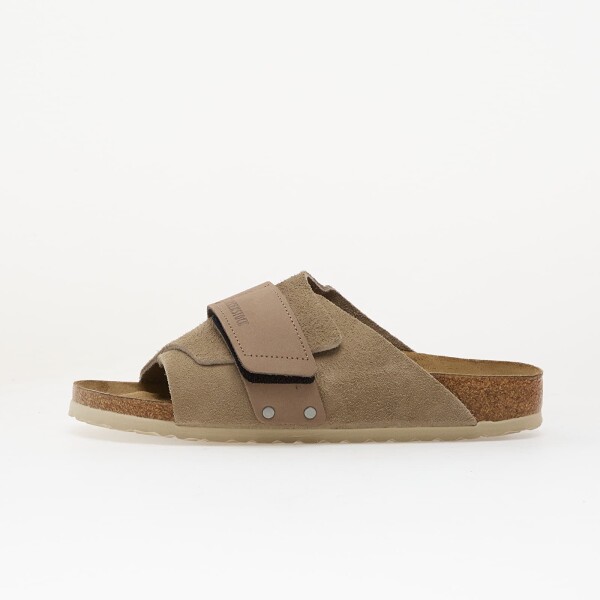 Tenisky Birkenstock Kyoto Nubuck-Suede Leather Unisex Taupe EUR 37