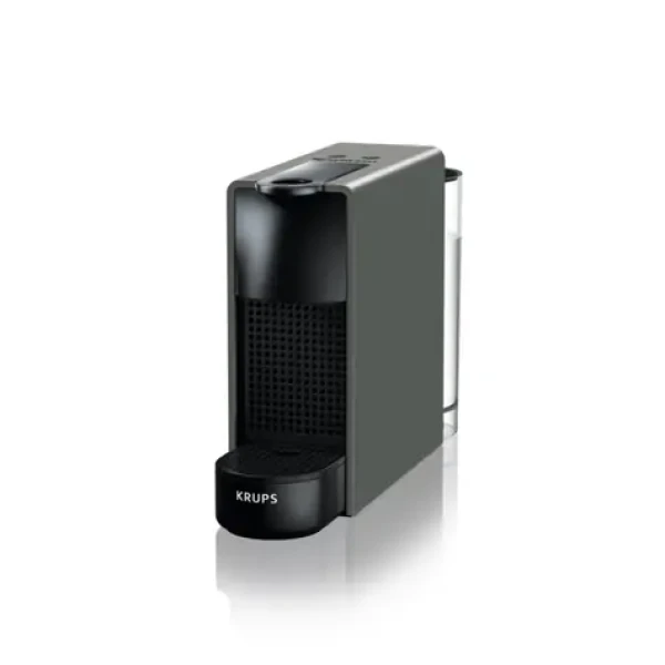 Krups XN110B Nespresso Essenza Mini / kávovar na kapsule / 1300 W / 0.6 l / šedá (XN110B)