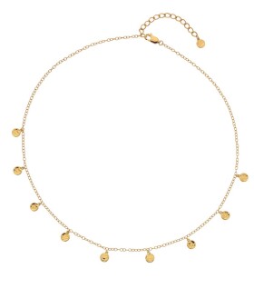 Hot Diamonds Pôvabný pozlátený náhrdelník s diamantom Jac Jossa Soul DN149