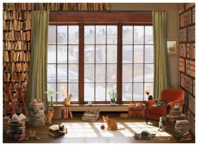 ANATOLIAN Puzzle Mačky pri okne