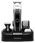 Grundig MGK 6841 čierno-strieborná / Zastrihávač vlasov / LED displej / Li ION batéria (GMS3240)