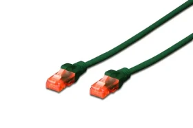 Digitus CAT 6 U-UTP zelený / Patch kábel / AWG 26/7 / LSZH / 3 m (DK-1617-030/G)