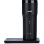 Muggo Travel inteligentný hrnček čierna / výhrev nápoja na 62.5 ° C / 355ml / nabíjanie Qi (3665905004125)