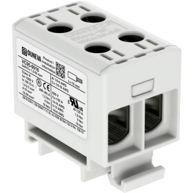 Ouneva Group VC05-0016 blok rozvádzača skrutkovací sivá 1 ks; VC05-0016