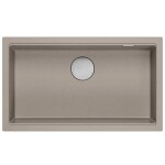 Quadron Quadron - Granitový drez Logan 110 Beige Zlaty HQD7644U4_PVDG1_U