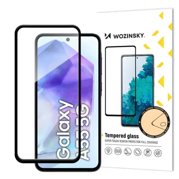Wozinsky Super Durable Full Glue / Ochranné sklo / Samsung Galaxy S25+ / plne lepené / tvrdené