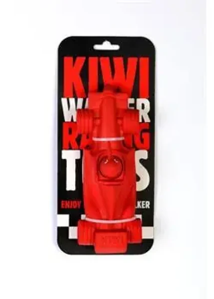 KIWI WALKER Latexová hračka pískacia Formula červená / Hračka pre psov / 19 cm (LTX-020)