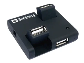 Sandberg USB HUB 4x USB 2.0 čierna (133-67)
