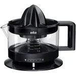 Braun Tribute CJ3000 čierna / Lis na citrusy / 20 W / 400 ml / obojstranné otáčanie / 5 stupňov dužiny (0X22611019 CJ3000BK)