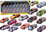 Mamido Sada farebných autíčok s pohonom 16 kusov