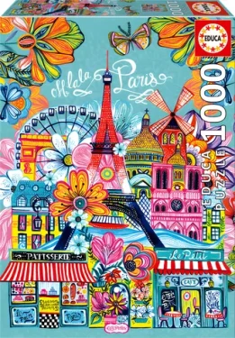 Educa Puzzle Car Pintos: Paríž