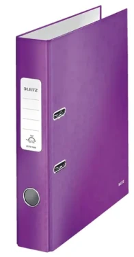 Leitz 180° WOW Polaminovaný pákový zakladač A4 50mm purpurová / až 350 listov A4 (10060062)