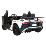 Mamido Elektrické autíčko Lamborghini Aventador SV Strong 200W 24V biele