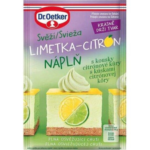 Dr. Oetker Limetka-citrón náplň (50 g) - Dr. Oetker - Dr. Oetker