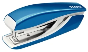 Leitz NeXXt 5528 metalická modrá / Mini zošívačka / až 10 listov / kov (55281036)