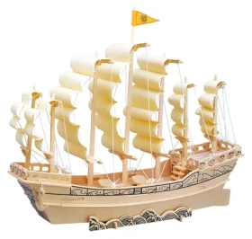 Woodcraft Drevené 3D puzzle Loď plachetnica P131