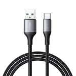 Joyroom S-A28 Flash Series Nabíjací kábel USB-A (M) - USB-C (M) 3A 2m čierna (6956116798291)