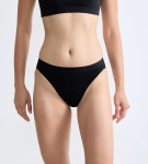 SLOGGI GO CASUAL - Tanga s vysokou nohou z mäkkej bavlny GOTS Sloggi BLACK XL