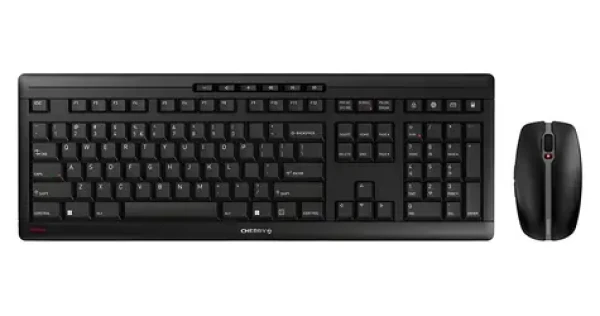 Cherry Stream DESKTOP RECHARGE čierna / Set klávesnice a myš / bezdrôtové / EU-QWERTY layout / 114 kláves (JD-8560EU-2)