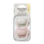 Tommee Tippee Newborn Girl / Silikónový cumlík / 0-2 m / 2 ks