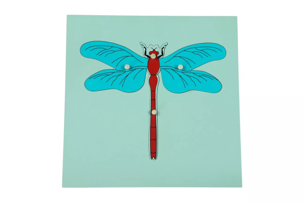 Moyo Montessori Moyo Montessori Puzzle - vážka