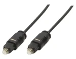 LogiLink čierna / Optický audio kábel / Toslink - Toslink / 2 m (CA1008)