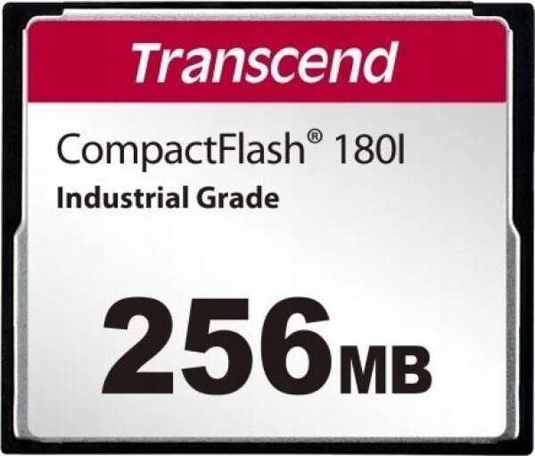 Transcend CF180I Compact Flash 256 MB (TS256MCF180I)