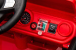 Mamido Mamido Elektrické autíčko OFFROAD červené 12V Vysoký podvozok, široké sedadlo, Odpružené nápravy, 2,4 GHz Diaľkové ovládanie LED svetlá