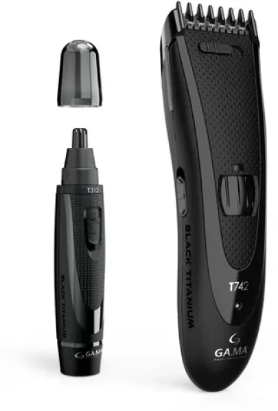 GA.MA Zastrihávač vlasov čierna / Zastrihávač / akumulátorový / 2,2 W / 1000 mAh (GM4511)