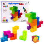Mamido Magnetické kocky Magic Cube s úlohami 9 dielikov