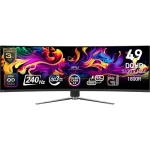 49" MSI MPG 491CQPXDE QD-OLED čierna / Monitor / DQHD 5120x1440 / 32:9 / 240Hz / 0,03ms / USB-C (9S6-3FA84T-029)