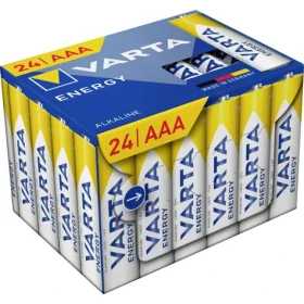 Varta Energy Batéria AAA 24ks / 1.5V / alkalická / v boxe (215142)